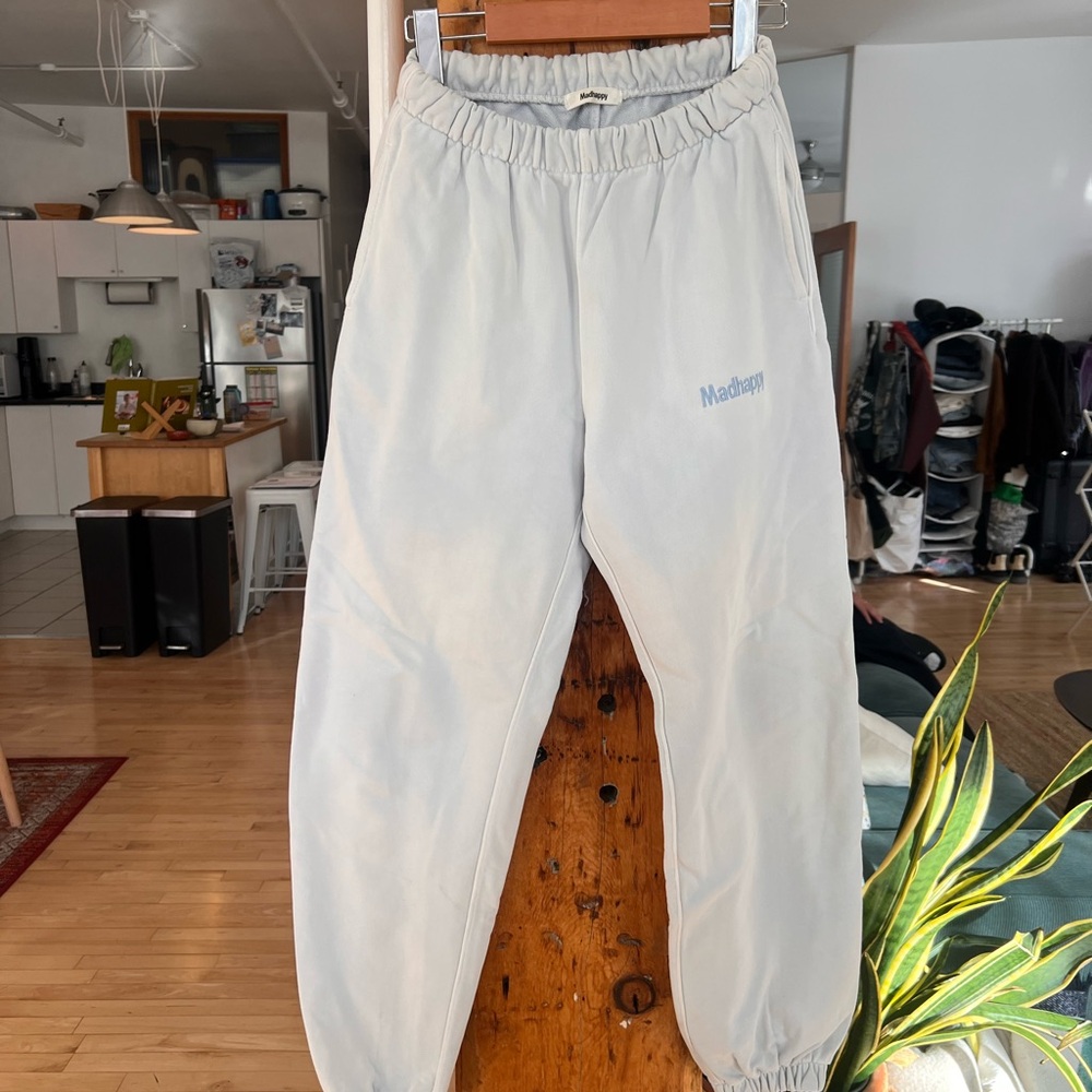 Madhappy sky blue Elastic Joggers